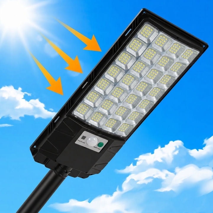 Solar Street Light with Motion Sensor: $35.89 Solar Street Light with Motion Sensor: $35.89