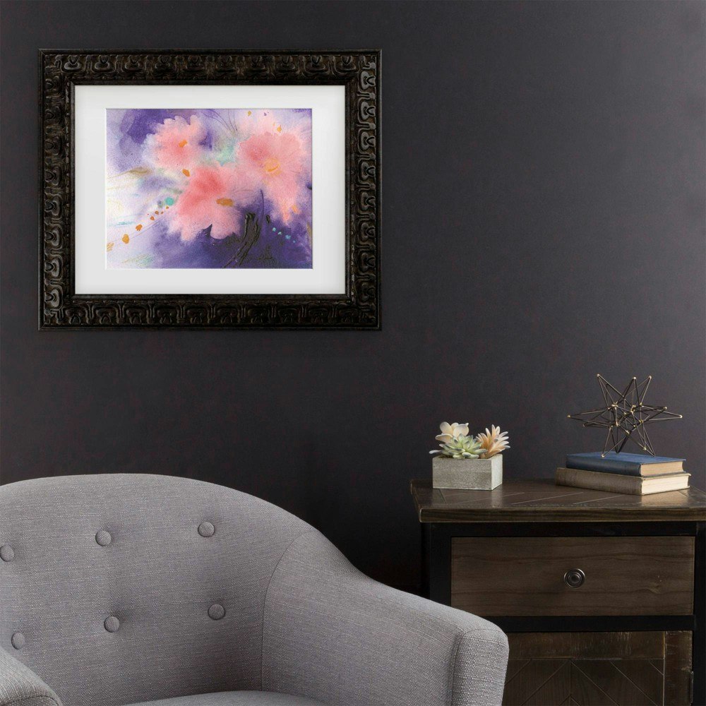 Trademark Fine Art 16"x20" Sheila Golden Violet Variations Matted Framed Art: $44.49 Trademark Fine Art 16"x20" Sheila Golden Violet Variations Matted Framed Art: $44.49