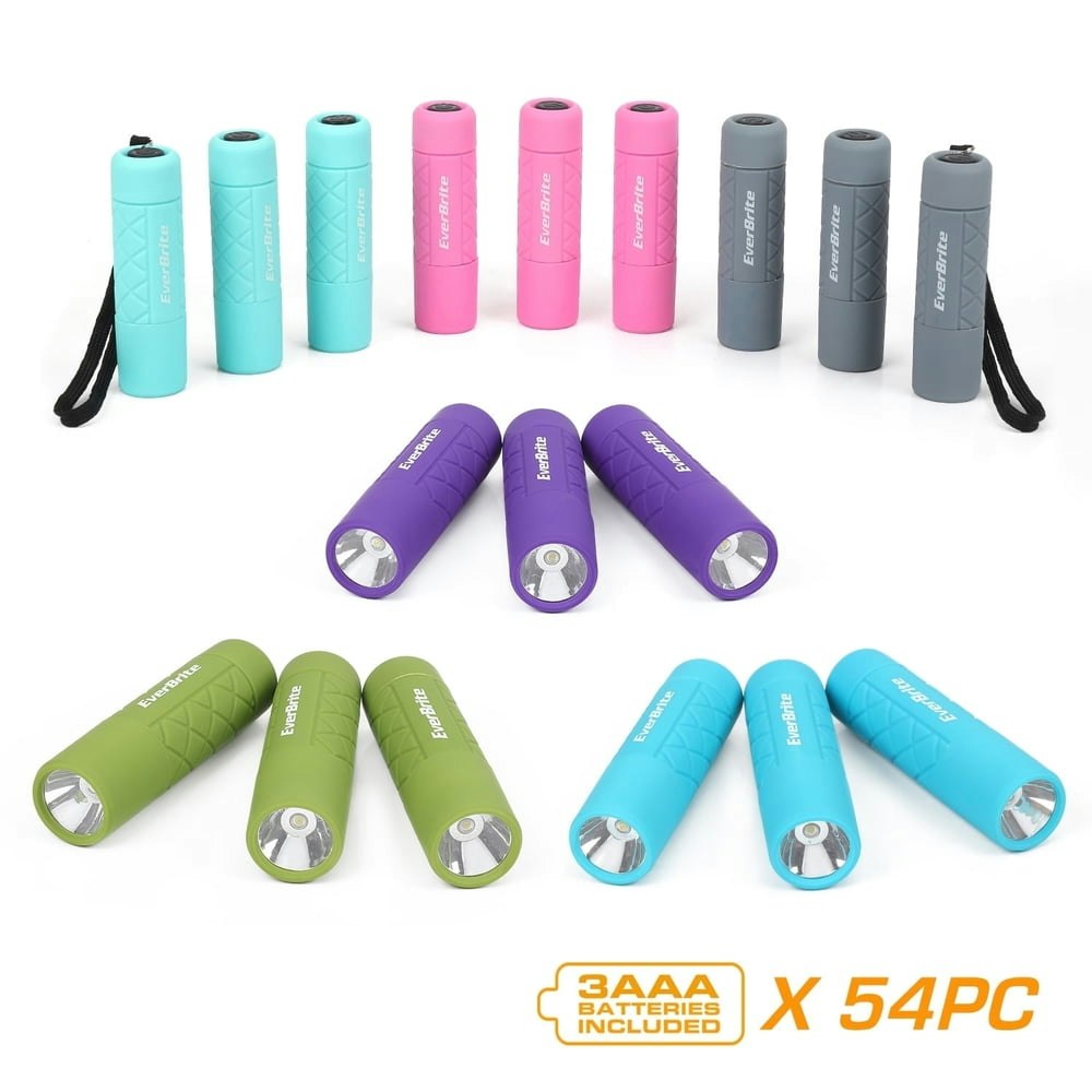 EverBrite Mini LED Flashlight 18-Pack: $21.59