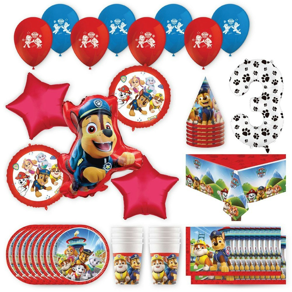 Procos 86-Piece Paw Patrol Birthday Party Kit: $39.99 Procos 86-Piece Paw Patrol Birthday Party Kit: $39.99