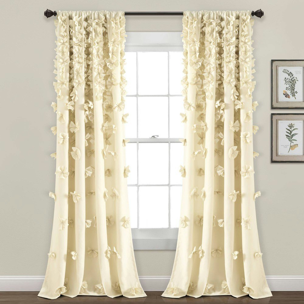 84" x 54" Riley Window Curtain Panels: $54.99 84" x 54" Riley Window Curtain Panels: $54.99