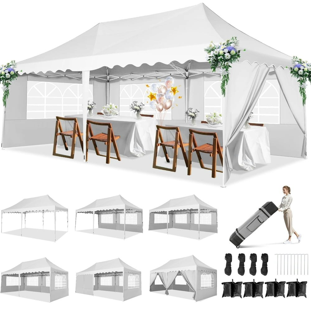 Hoteel 10'x20' Pop-Up Canopy Tent: $160.99