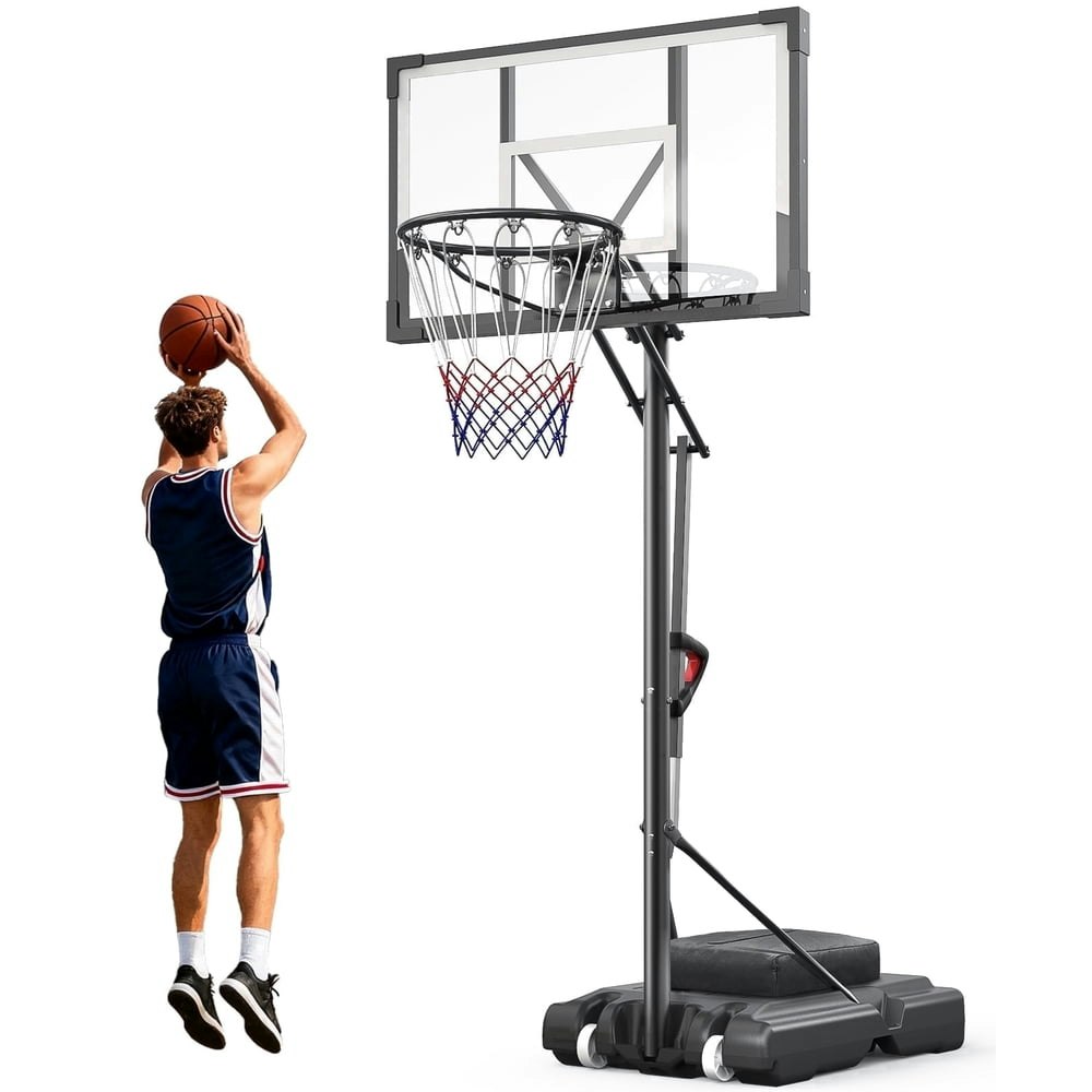 Bexfil 44-Inch Portable Adjustable Basketball Hoop: $139.98 Bexfil 44-Inch Portable Adjustable Basketball Hoop: $139.98