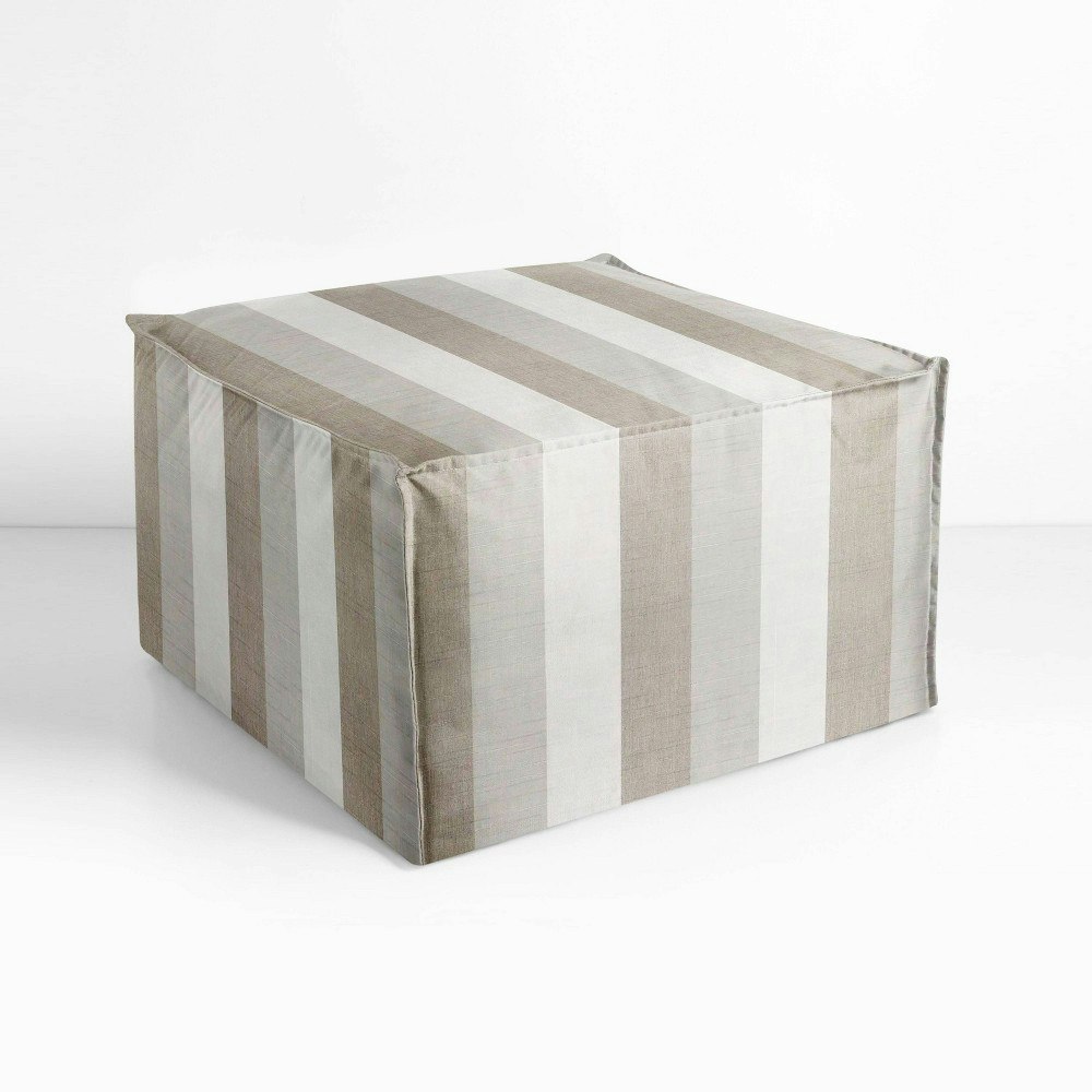Sorra Home 23"x14" Sunbrella Outdoor Patio Pouf: $222.99 Sorra Home 23"x14" Sunbrella Outdoor Patio Pouf: $222.99