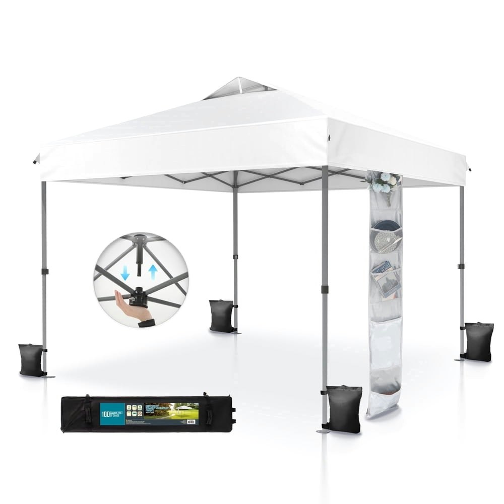 Summit Living 10x10-Foot Pop-up Canopy Tent: $104.99