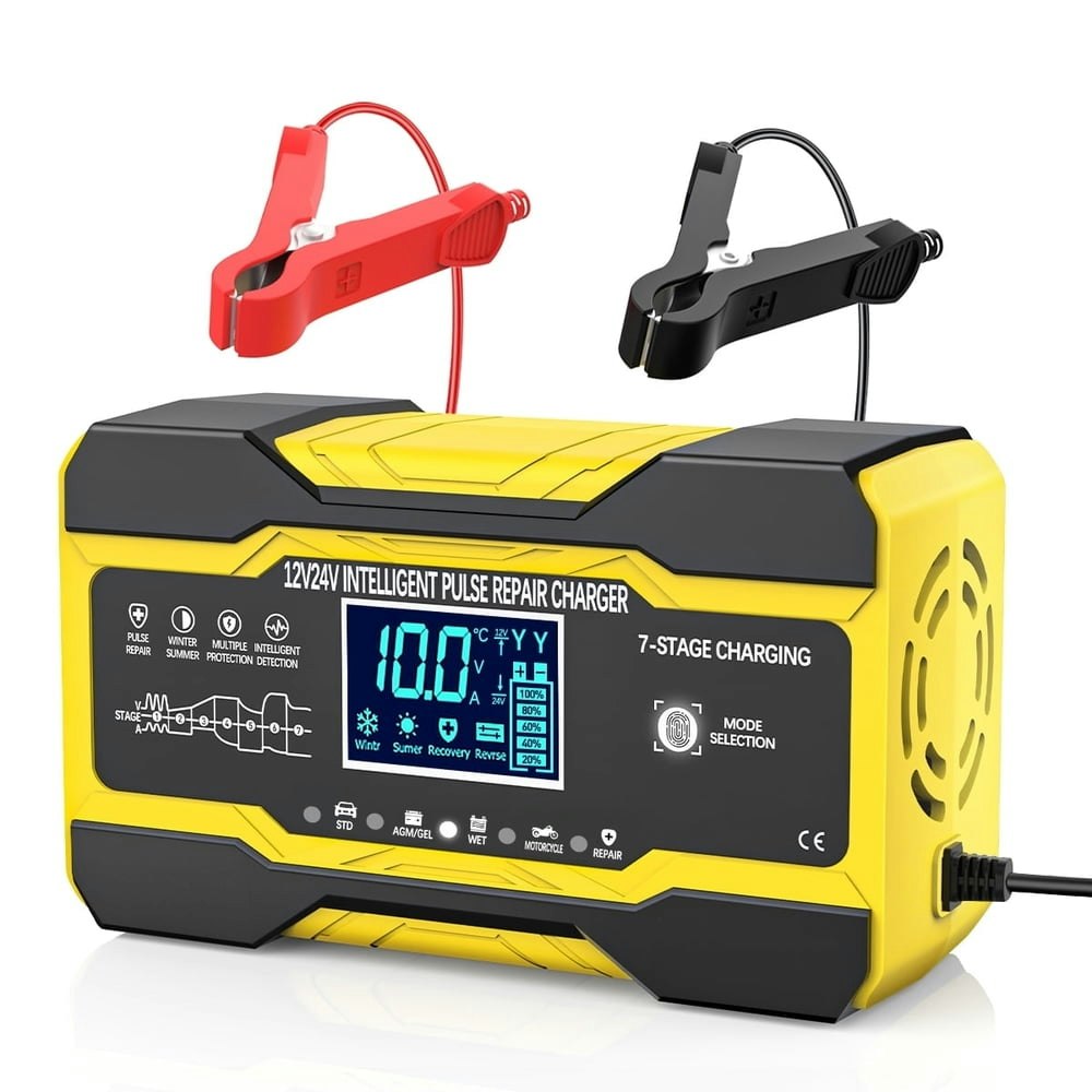 10-Amp 12V and 24V Automatic Smart Battery Charger and Maintainer: $21.29 10-Amp 12V and 24V Automatic Smart Battery Charger and Maintainer: $21.29