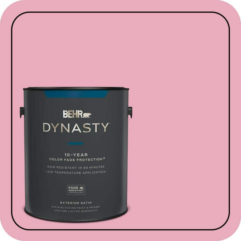 Behr Premium Satin Enamel Exterior Stain-Blocking Paint and Primer 1-Gallon: $79.98 Behr Premium Satin Enamel Exterior Stain-Blocking Paint and Primer 1-Gallon: $79.98