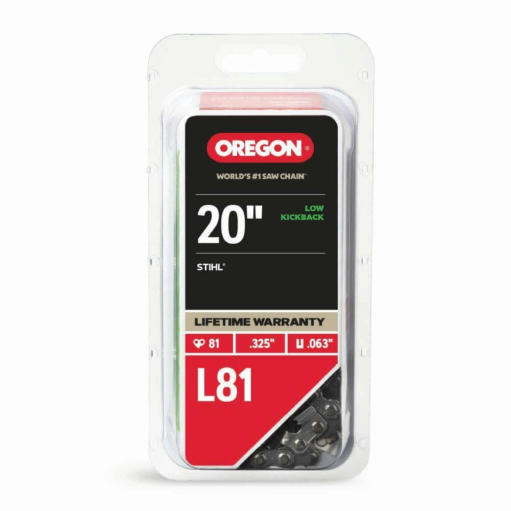 L81 Chainsaw Chain for 20-inch Bar: $27.98