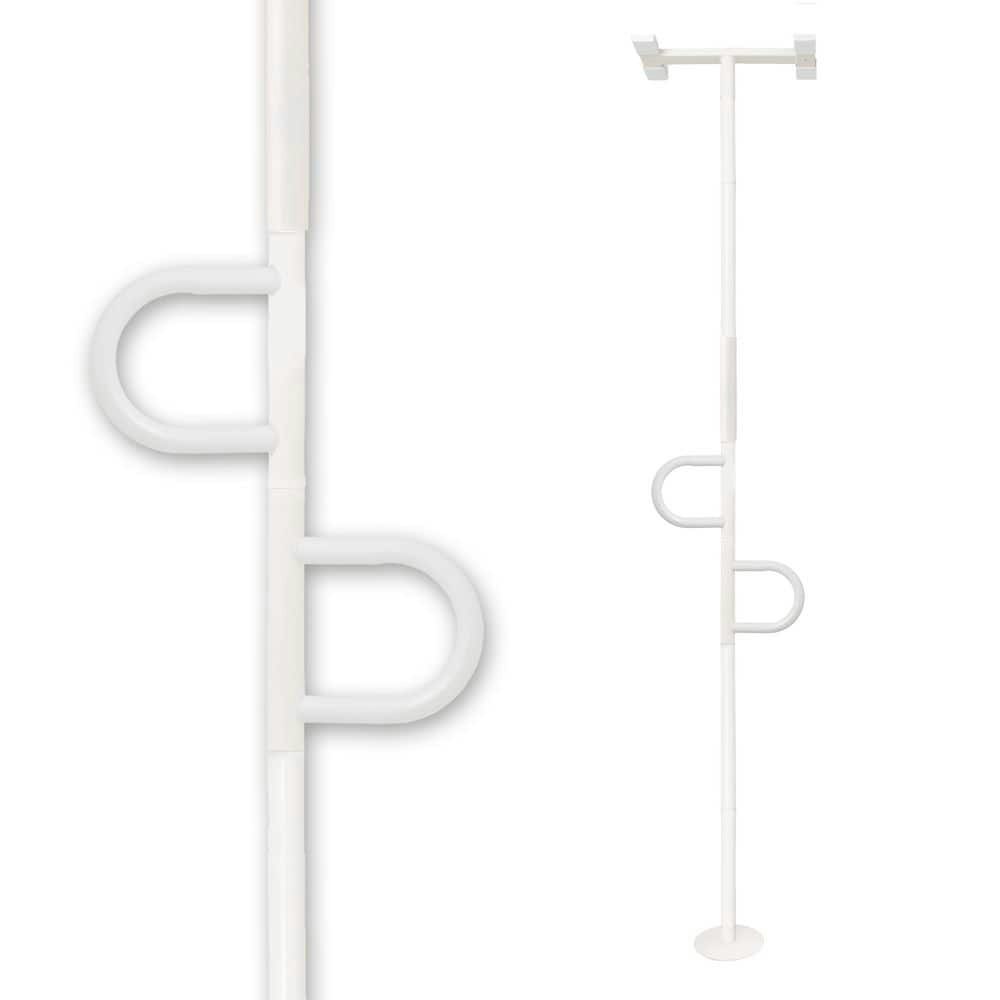 Adjustable Tension-Mounted Floor-to-Ceiling Grab Bar: $149.99