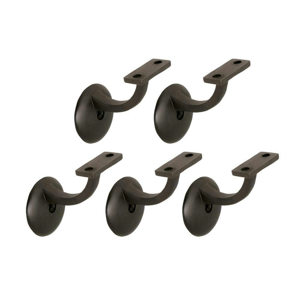 Oil Rubbed Bronze Jumbo Handrail Bracket 5-Pack: $23.56