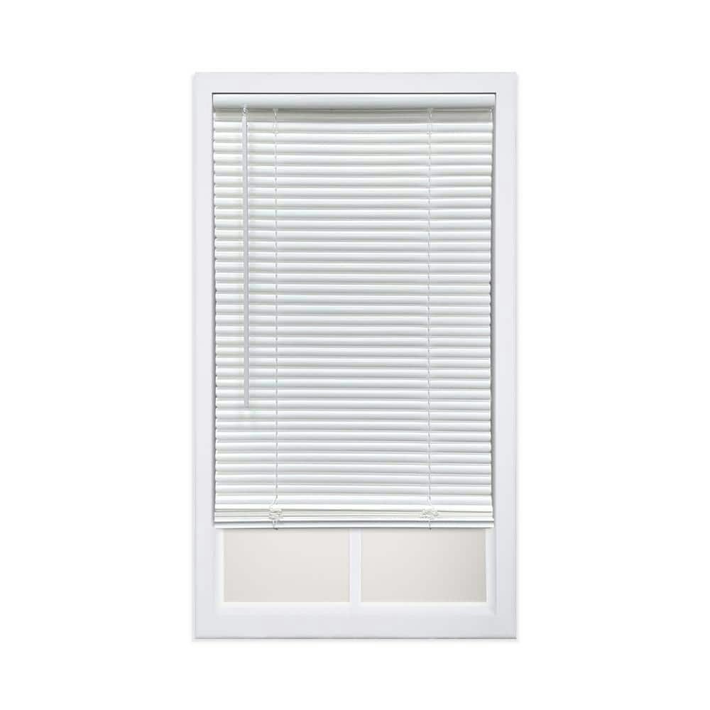 White 34x64-inch Cordless Light Filtering Mini Blind: $20.91