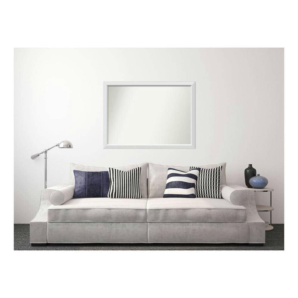 Blanco 48.25" x 35.25" Wood Framed Bathroom Vanity Mirror: $456.99