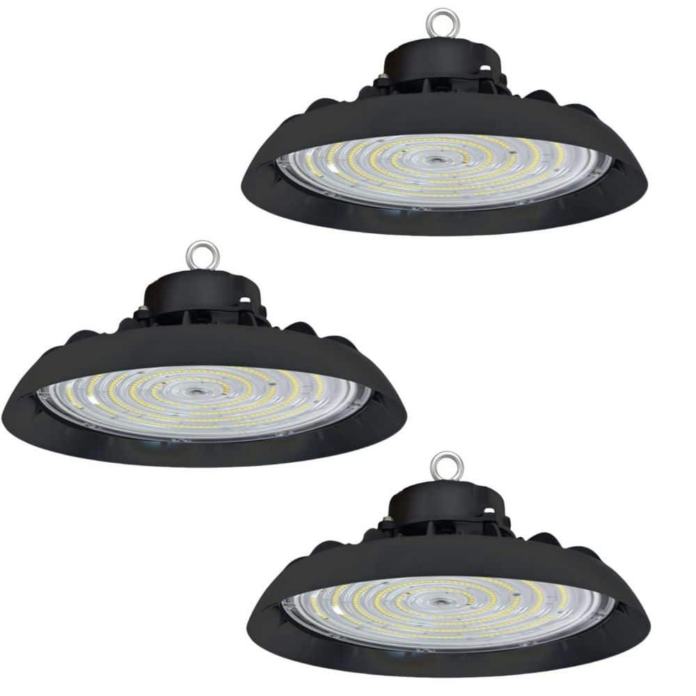 12-Inch 600-Watt Equivalent Dimmable LED UFO High Bay Light 3-Pack: $205.20 12-Inch 600-Watt Equivalent Dimmable LED UFO High Bay Light 3-Pack: $205.20