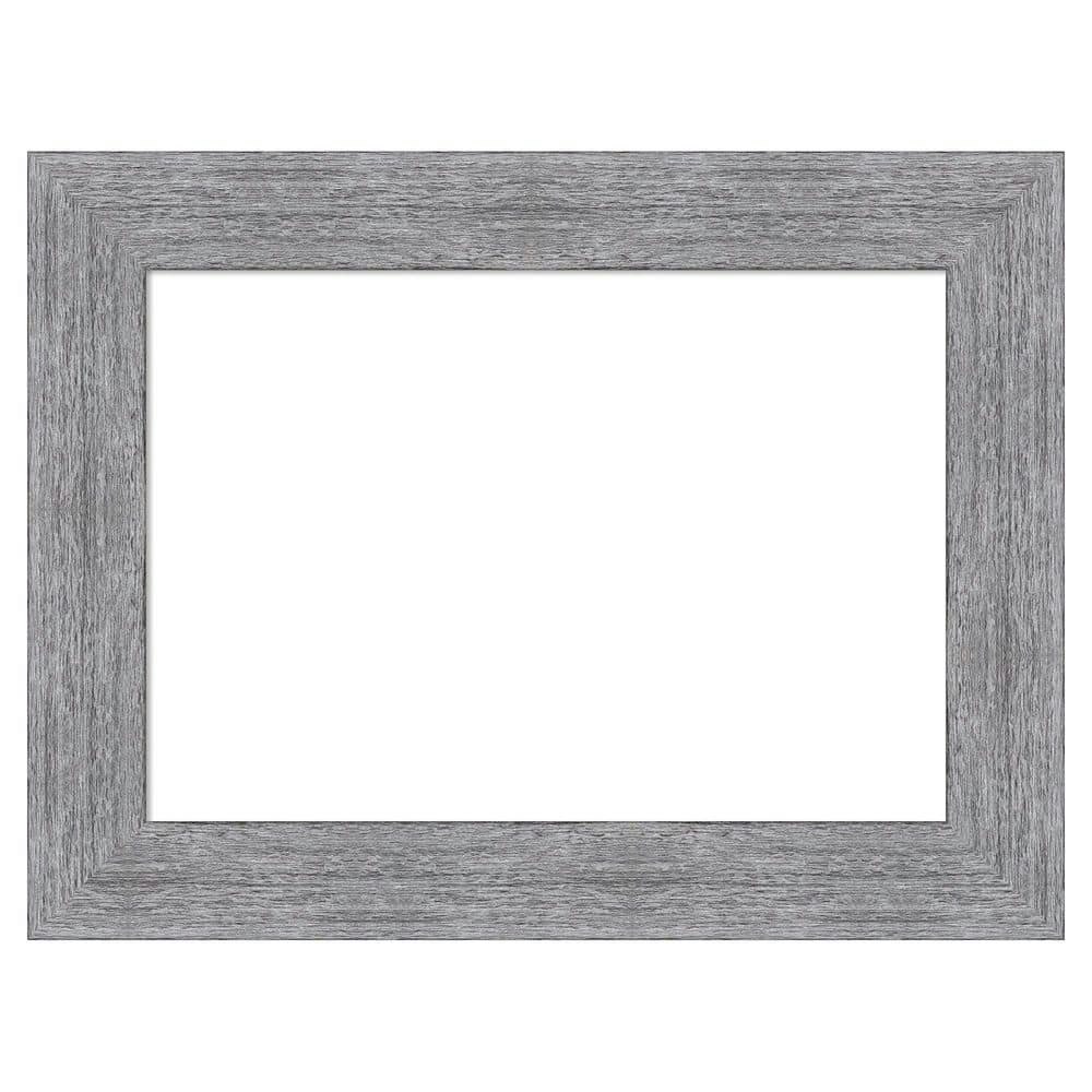 Bark 25" x 19" Rustic Grey Framed Magnetic Dry Erase Board: $109.99