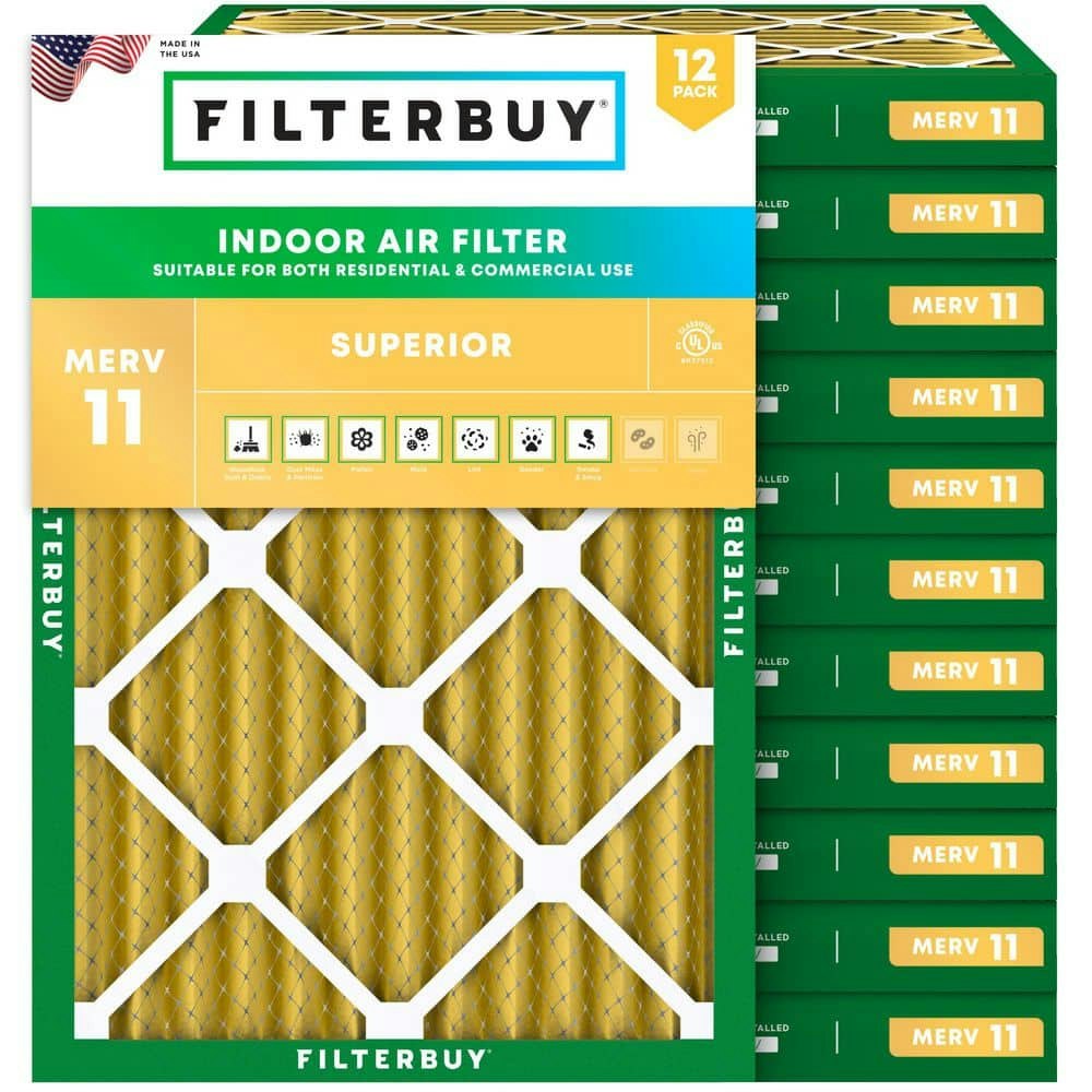 14x18x2-Inch MERV 11 Allergen Defense HVAC Air Filters 12-Pack: $183.96 14x18x2-Inch MERV 11 Allergen Defense HVAC Air Filters 12-Pack: $183.96