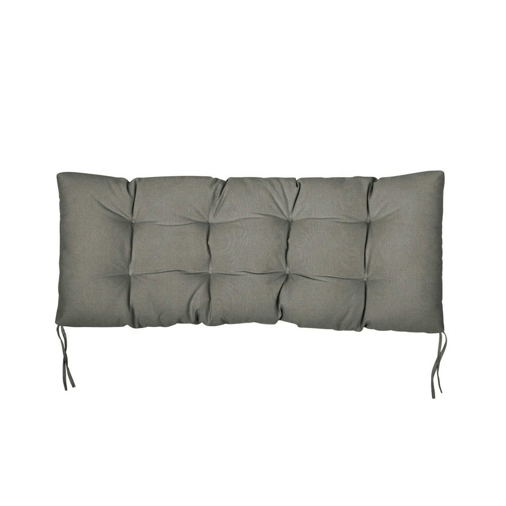 Sorra Home 55" x 18" x 2" Sunbrella Canvas Tufted Outdoor Bench Cushion: $138.99 Sorra Home 55" x 18" x 2" Sunbrella Canvas Tufted Outdoor Bench Cushion: $138.99