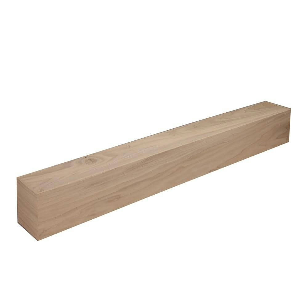 Archdale 4-Foot Poplar Cap-Shelf Mantel: $137.27 Archdale 4-Foot Poplar Cap-Shelf Mantel: $137.27