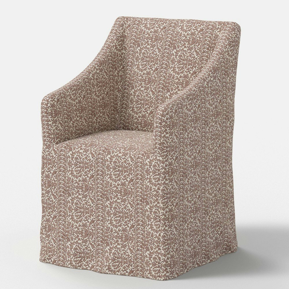 Threshold Lucy Traditional Sloped Arm Slipcovered Dining Chair: $600 Threshold Lucy Traditional Sloped Arm Slipcovered Dining Chair: $600