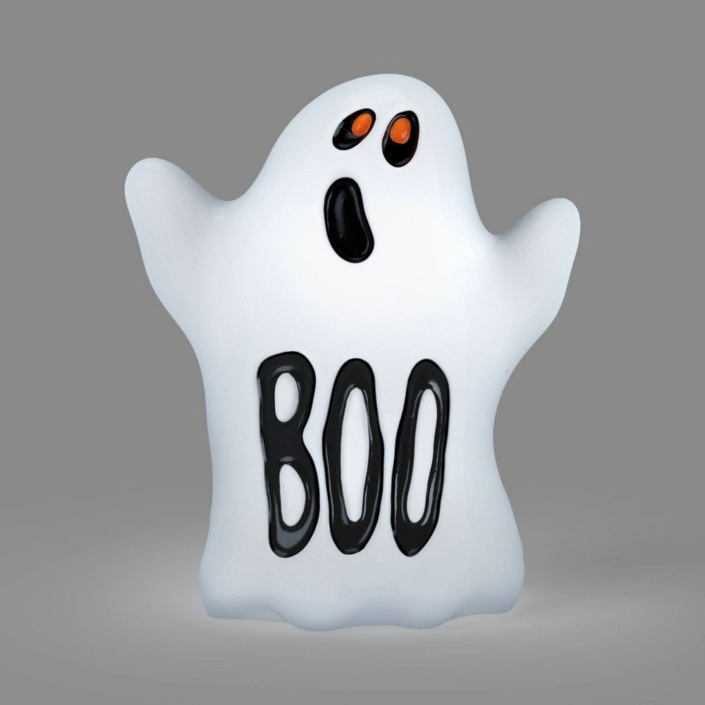 Hyde and EEK! Boutique 10-Inch Boo Ghost Halloween Blow Mold Decor: $10 Hyde and EEK! Boutique 10-Inch Boo Ghost Halloween Blow Mold Decor: $10