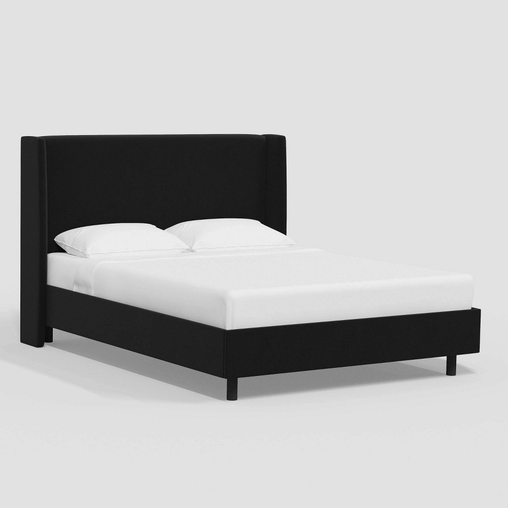 Threshold Antwerp Full Upholstered Wingback Platform Bed: $1,260 Threshold Antwerp Full Upholstered Wingback Platform Bed: $1,260