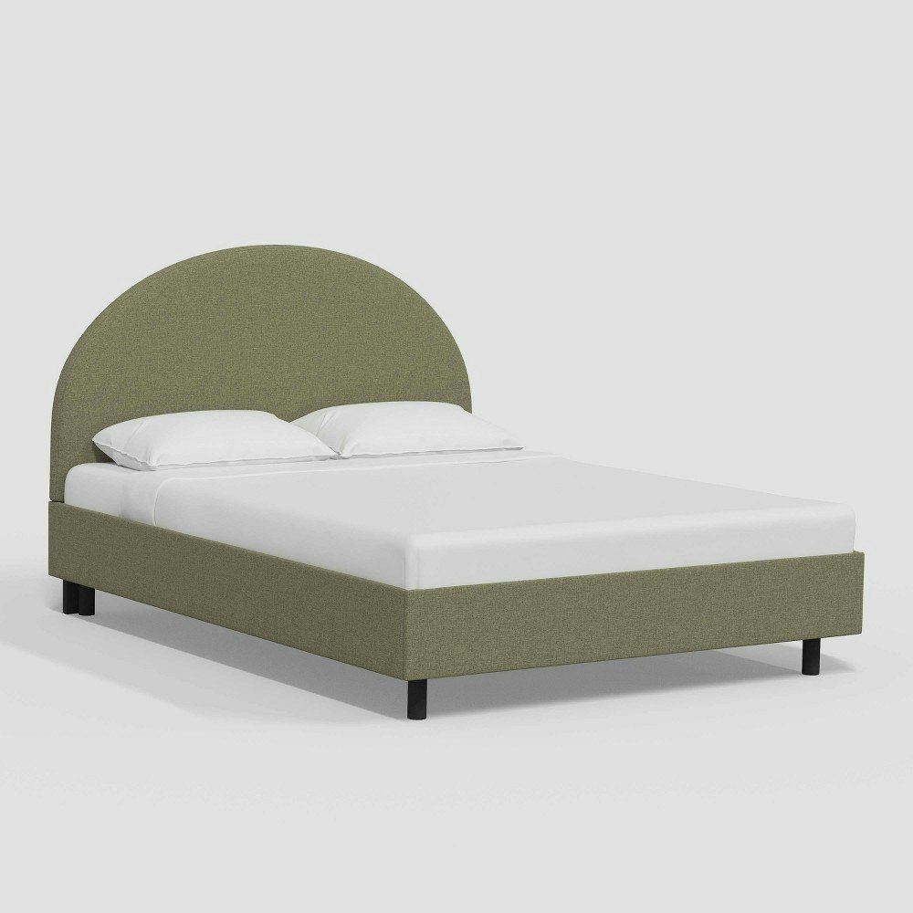 Threshold Adaline Twin Upholstered Half-Moon Platform Bed: $1,020 Threshold Adaline Twin Upholstered Half-Moon Platform Bed: $1,020