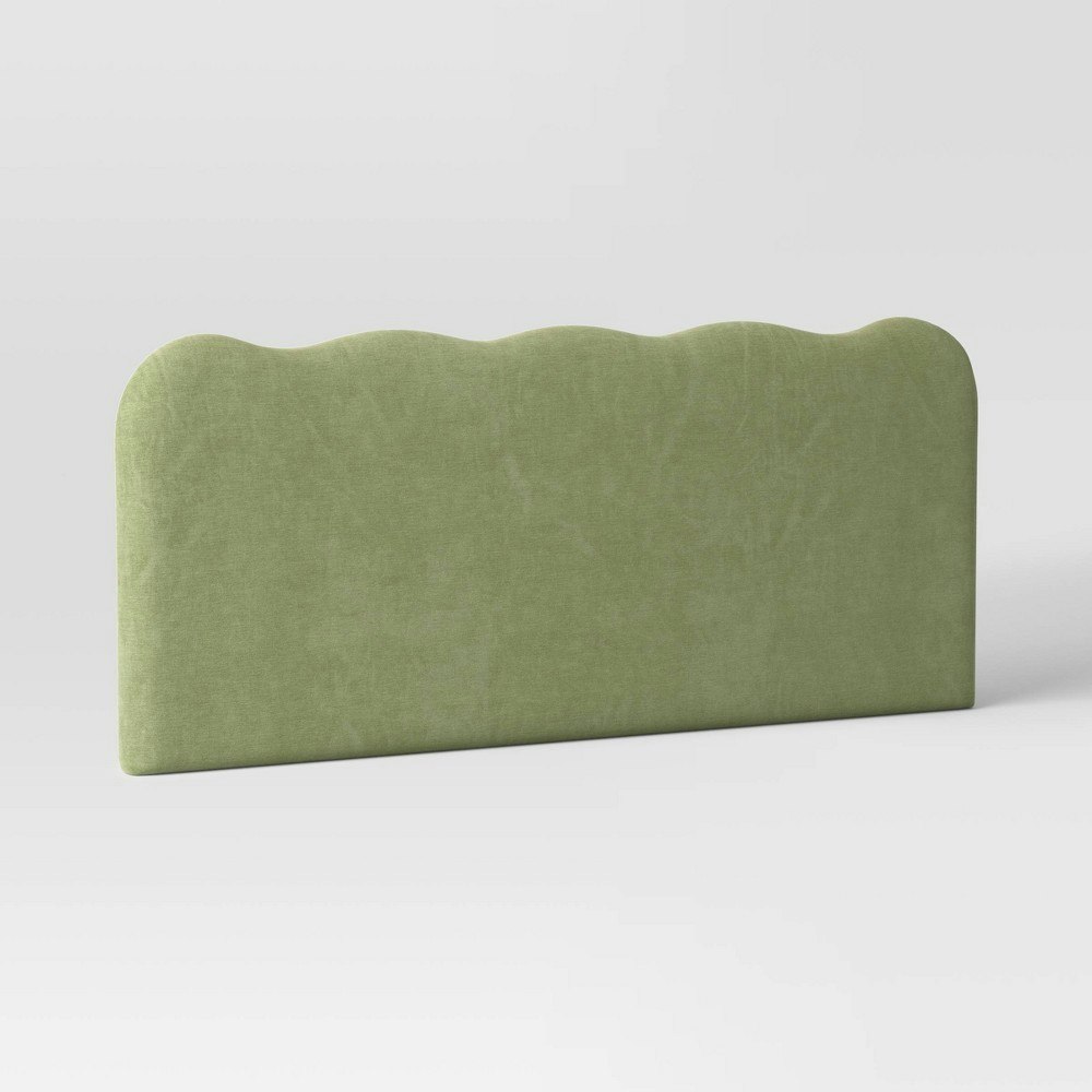 Threshold Designed with Studio McGee Iris Twin Size Wavy Wall-Mounted Velvet Headboard: $230 Threshold Designed with Studio McGee Iris Twin Size Wavy Wall-Mounted Velvet Headboard: $230