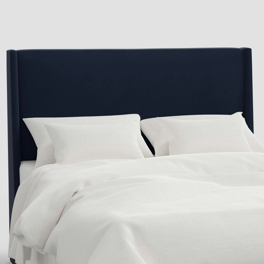 Encino Twin Size Upholstered Wingback Headboard: $810 Encino Twin Size Upholstered Wingback Headboard: $810