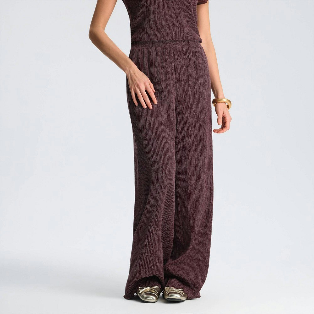A New Day High-Rise Textured Wide Leg Trousers: $38 A New Day High-Rise Textured Wide Leg Trousers: $38