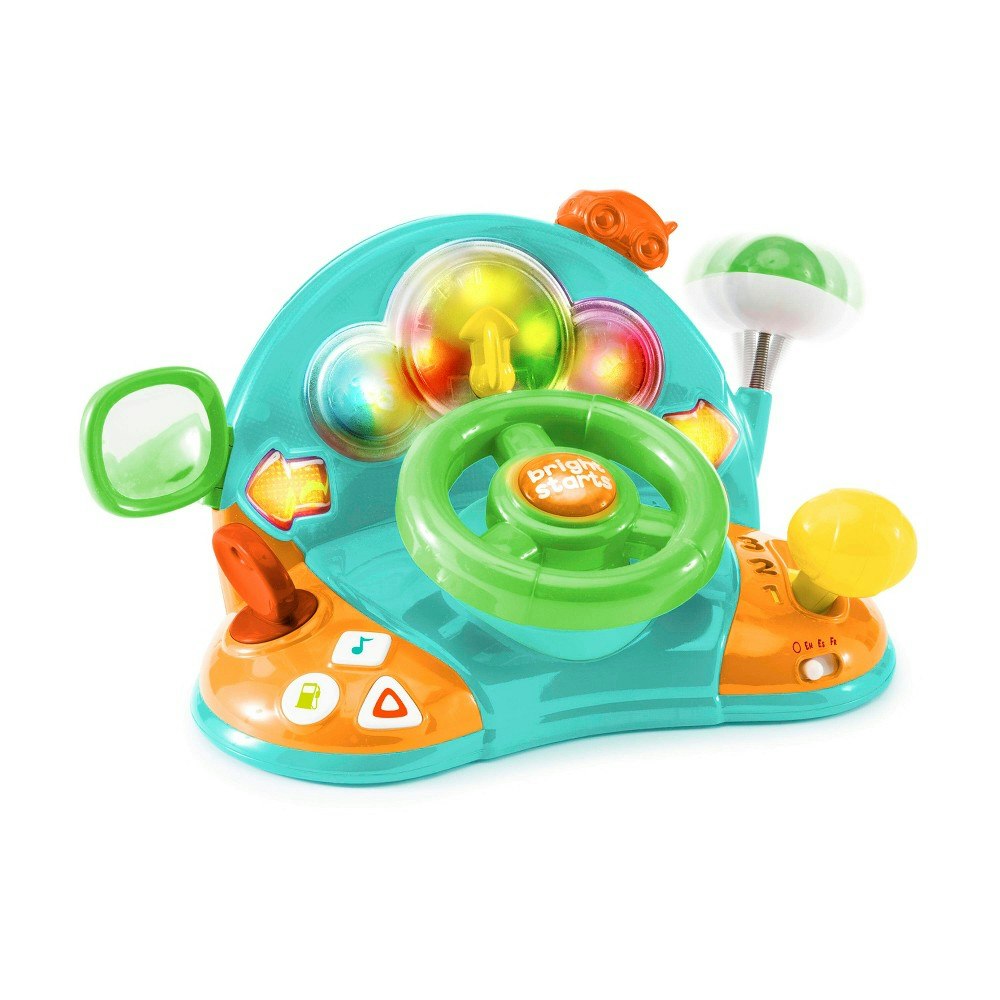 Bright Starts Lights & Colors Driver Steering Wheel Baby Toy: $19.99