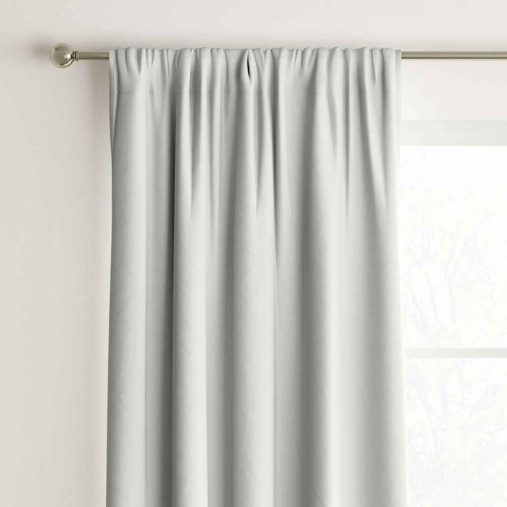 Room Essentials 42"x63" Heathered Room Darkening Window Curtain Panel: $12 Room Essentials 42"x63" Heathered Room Darkening Window Curtain Panel: $12