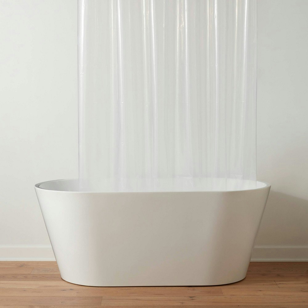 Threshold 71"x71" Heavy Weight PEVA Shower Liner: $13