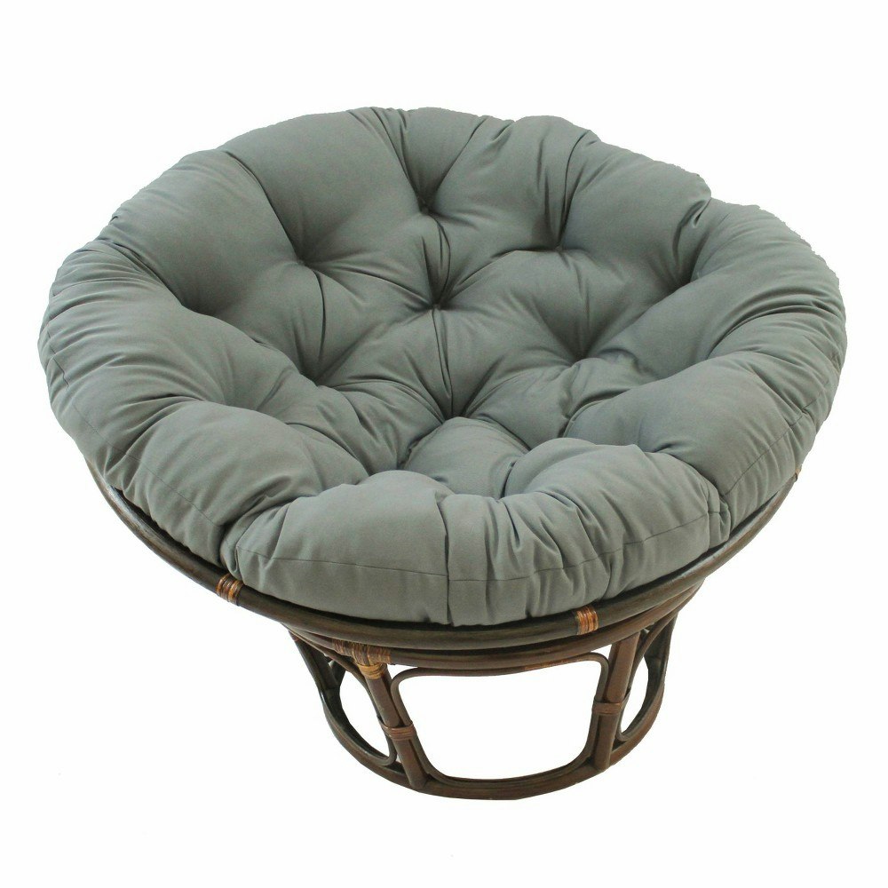 International Caravan 42-Inch Rattan Papasan Chair with Cushion: $241.99