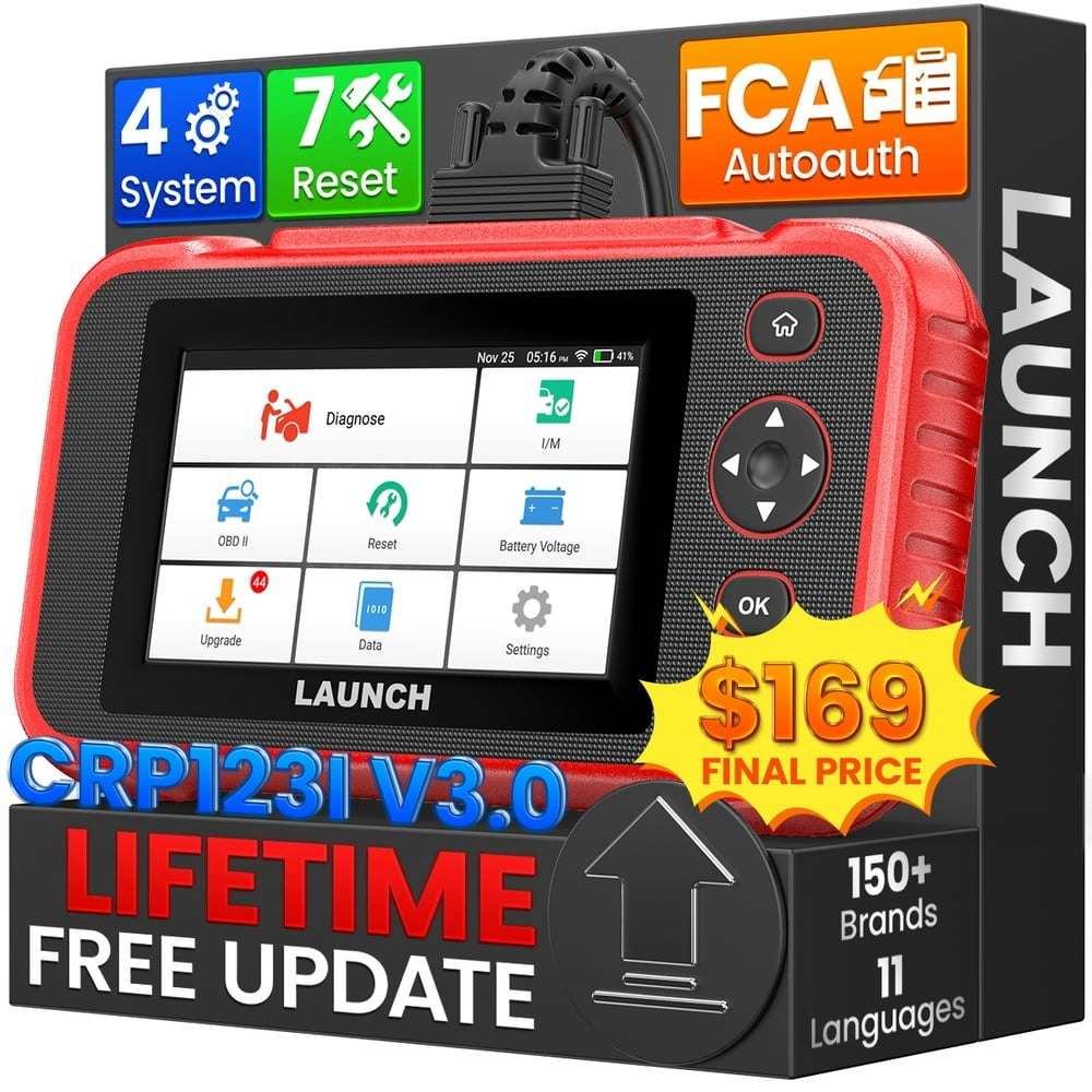 Launch CRP123I V3.0 OBD2 Scanner: $169 Launch CRP123I V3.0 OBD2 Scanner: $169