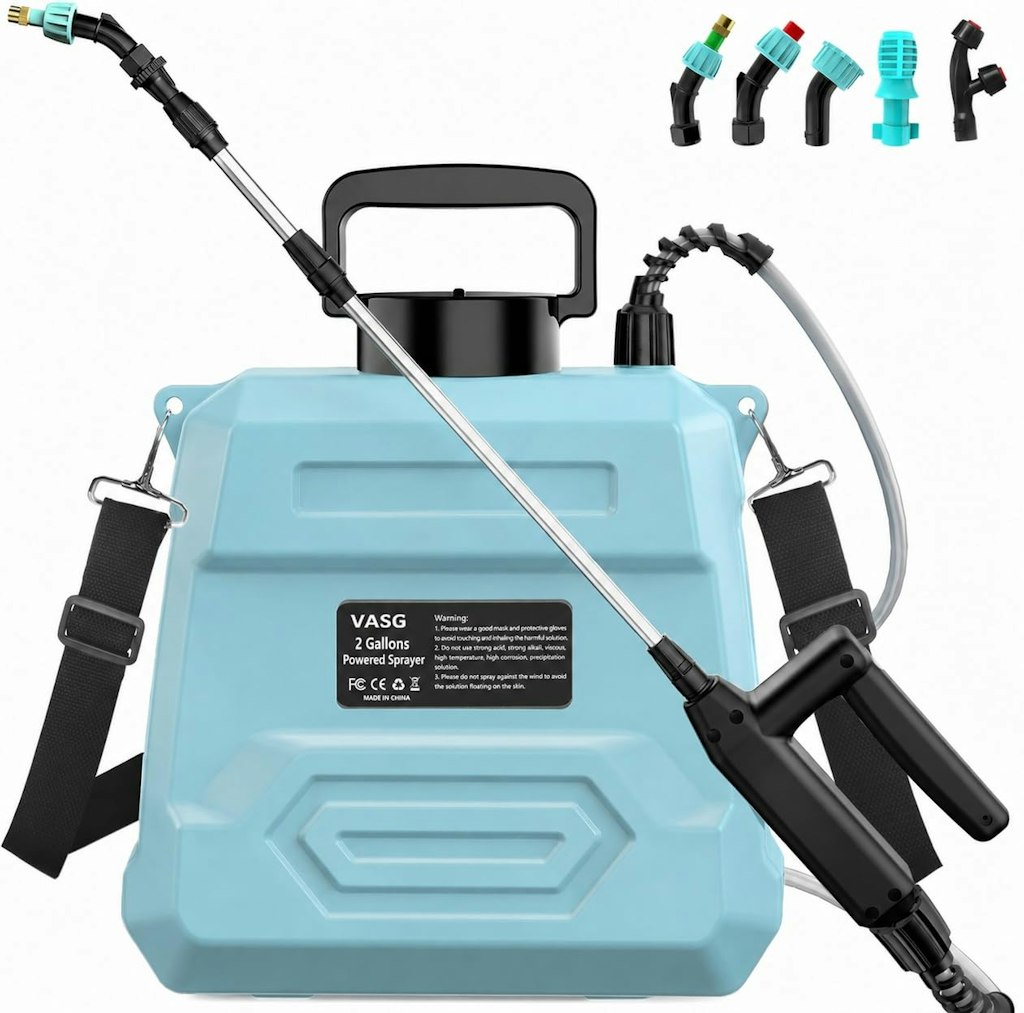 2-Gallon Electric Weed Sprayer: $29 2-Gallon Electric Weed Sprayer: $29