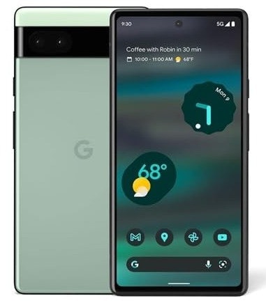 Unlocked Google Pixel 6a 128GB 5G Android Phone: $175
