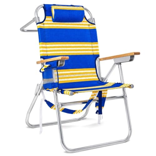 Folding Backpack Beach Chair: $55.90