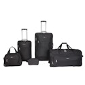 iPack Kingston 5-pc. Softside Wheeled Luggage Set for $60 + free shipping