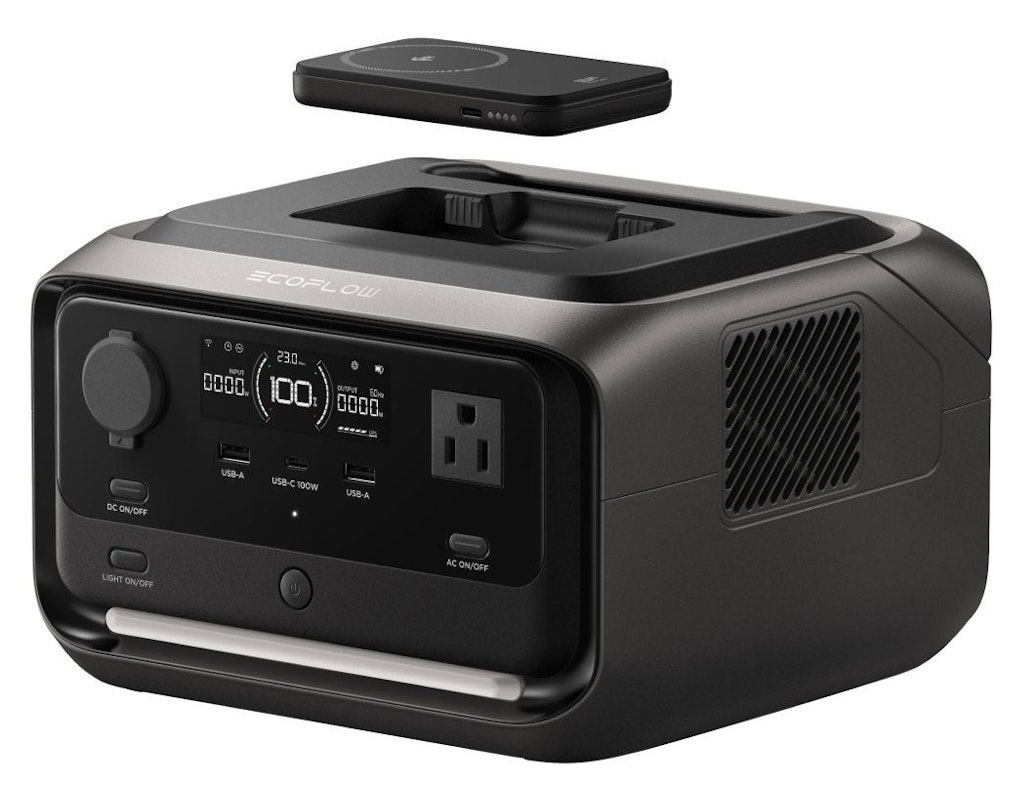 Certified Refurb EcoFlow River 3 Plus 286Wh Wireless Boost Combo & 5000mAh Power Bank: $159