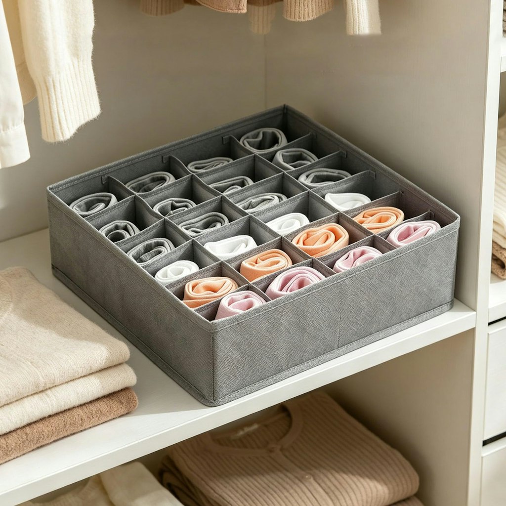 Foldable Sock Organizer: $1.02 Foldable Sock Organizer: $1.02