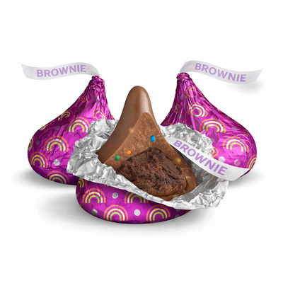 Hershey's Kisses Rainbow Brownie Flavored Candy 3-lbs.: $20 Hershey's Kisses Rainbow Brownie Flavored Candy 3-lbs.: $20