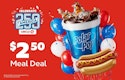 Circle K Hot Dog Meal Deal for $2.50 + not applicable