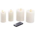 Luminara Flameless Candle 4-Pack with Remote for $24 + free shipping