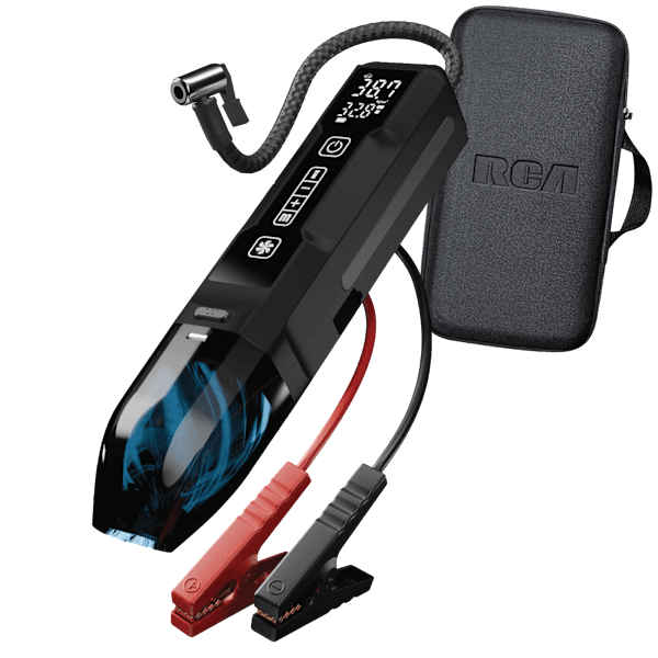 RCA 5-in-1 Jump Starter and Tire Inflator: $49.99