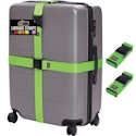 Gorilla Grip Heavy Duty Adjustable Luggage Straps 2-Pack for $12 + free shipping