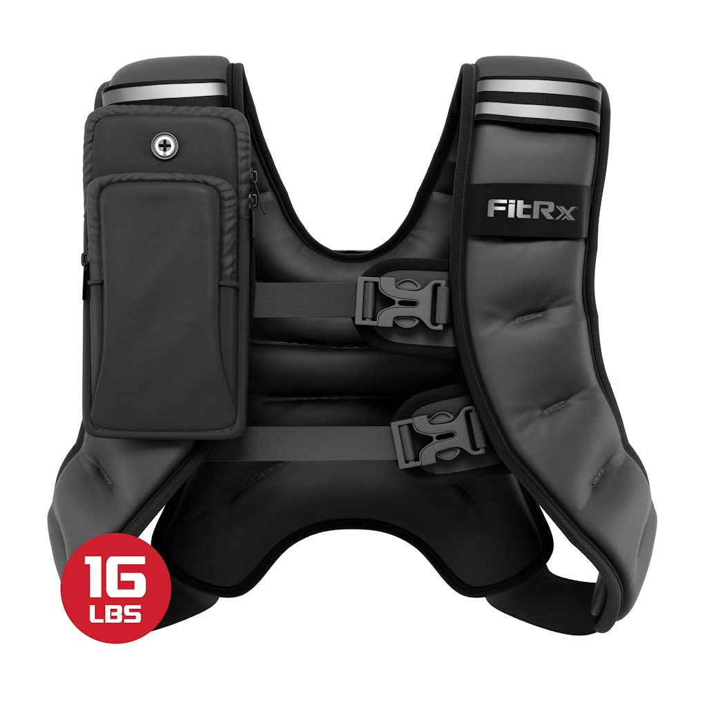 FitRx Neoprene Coated 16-lb. Weighted Vest: $16 FitRx Neoprene Coated 16-lb. Weighted Vest: $16
