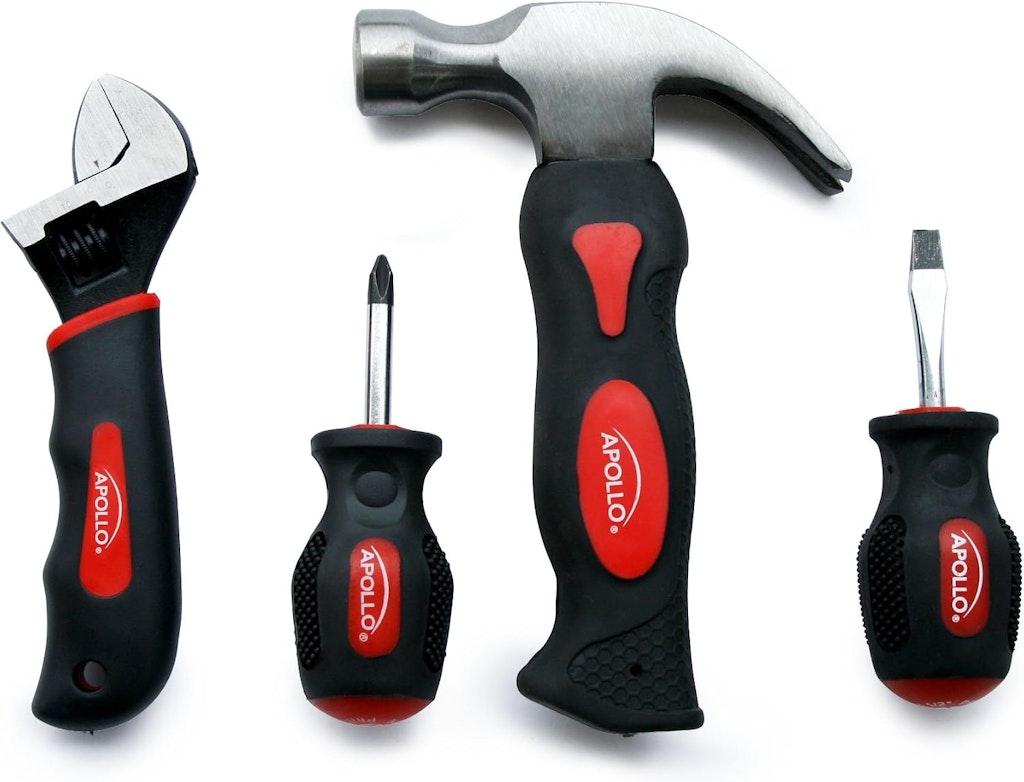Apollo Tools 4-Piece Stubby Tool Set: $6.05
