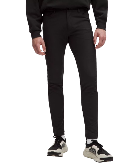 lululemon Men's ABC Warpstreme Skinny-Fit 5 Pocket Pants: $64