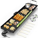 35" Electric Griddle Teppanyaki Grill for $54 + free shipping