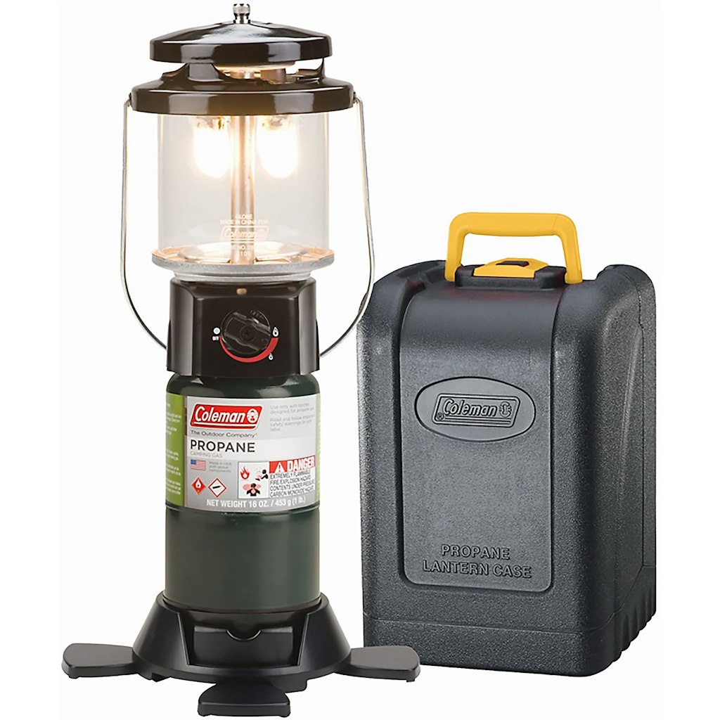 Coleman Deluxe PerfectFlow Propane Lantern w/ Hard Carry Case: $48