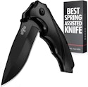 Grand Way Folding Pocket Knife w/ Glass Breaker & Clip for $9 + free shipping w/ Prime